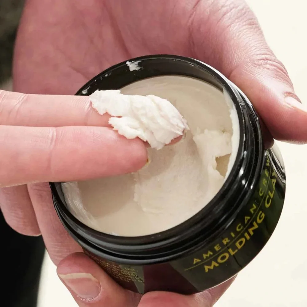 American Crew Men's Hair Molding Clay Styling Gel Strong Hold & Medium Shine